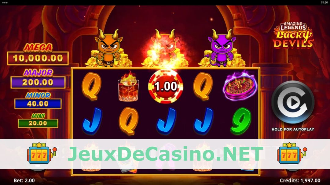 Démo de la machine à sous Amazing Legends Lucky Devils