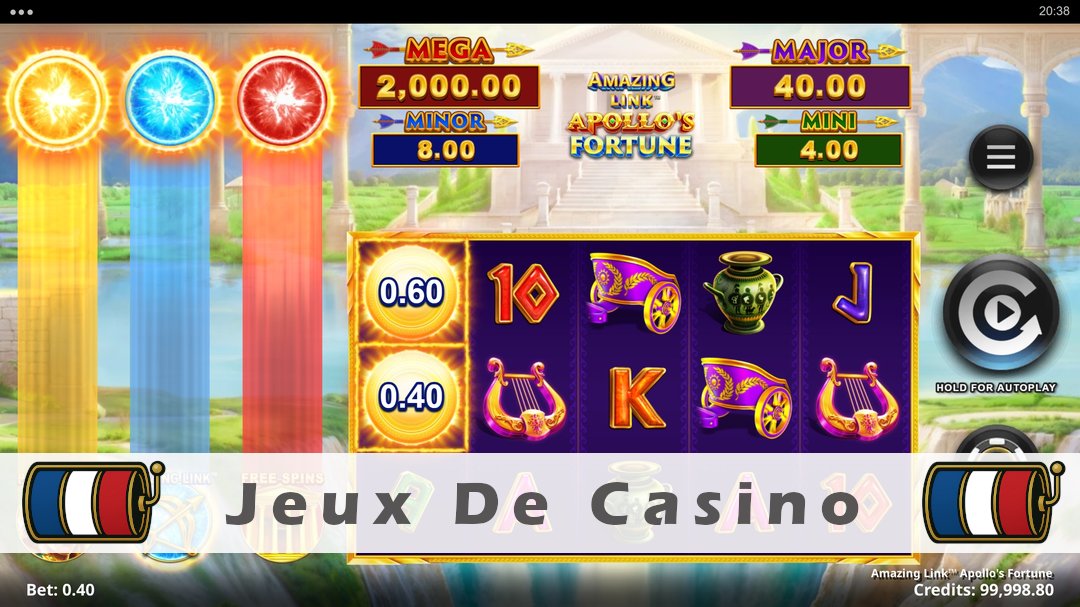 Démo de la machine à sous Amazing Link Apollos Fortune