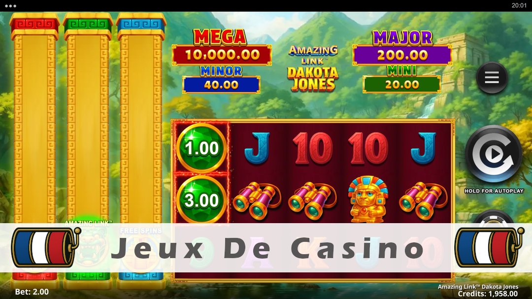 Démo de la machine à sous Amazing Link Dakota Jones