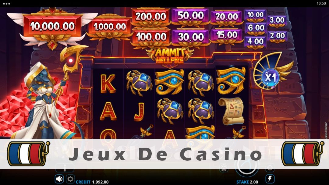 Démo de la machine à sous Ammit Hellfire