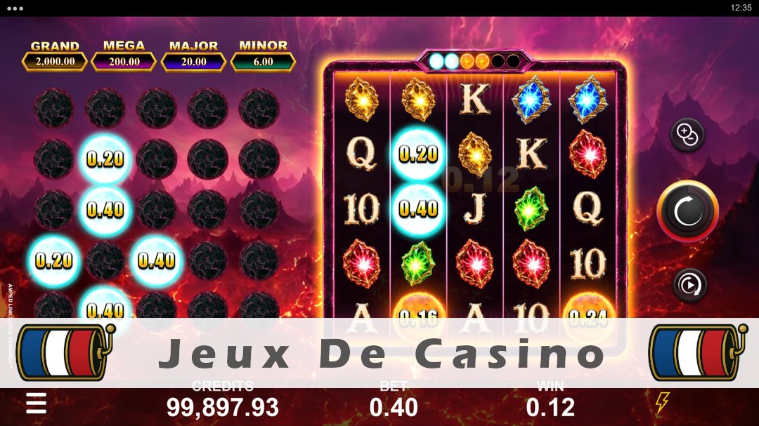 Démo de la machine à sous Amped Link Surge Cashingo