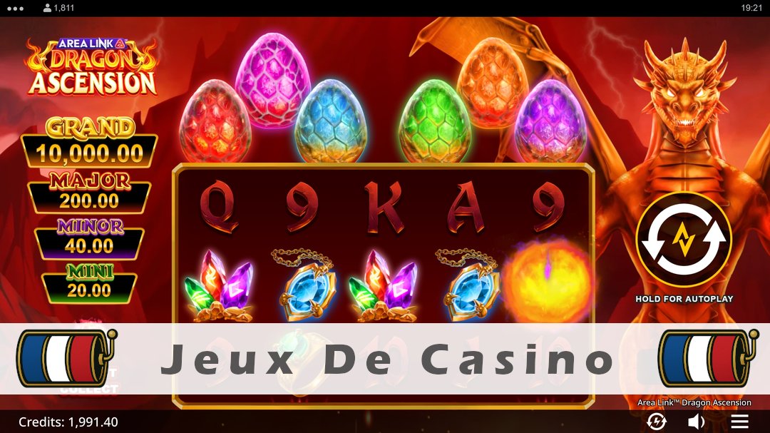 Démo de la machine à sous Area Link Dragon Ascension
