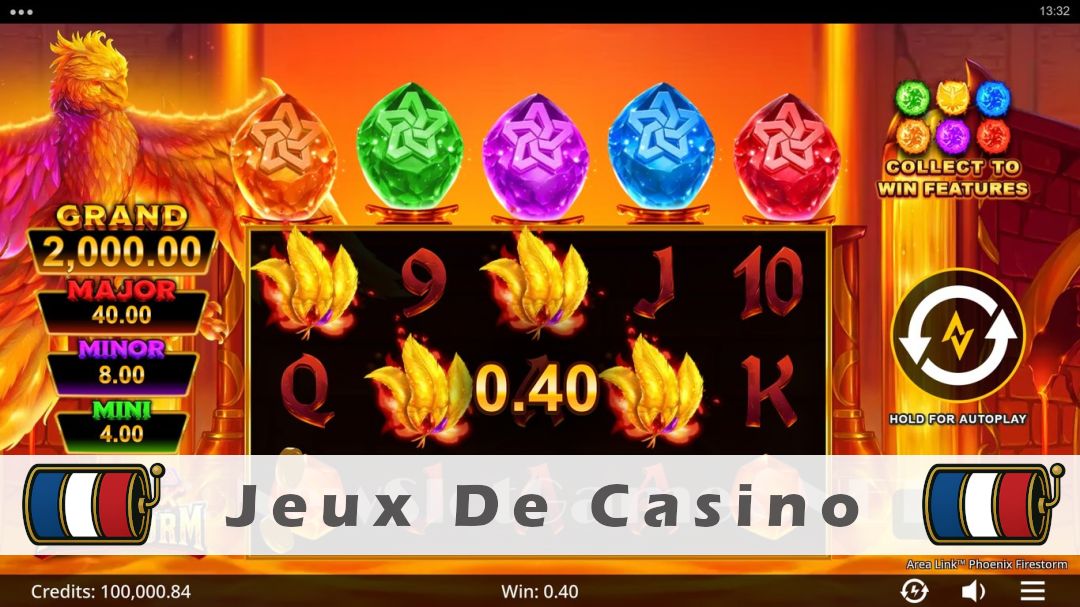 Démo de la machine à sous Area Link Phoenix Firestorm