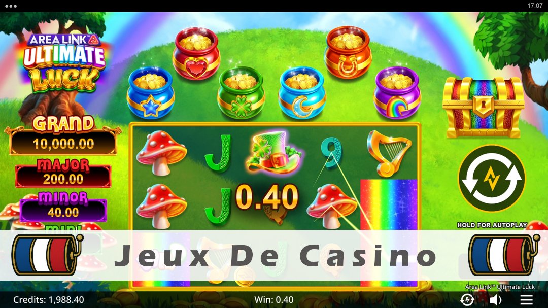 Démo de la machine à sous Area Link Ultimate Luck