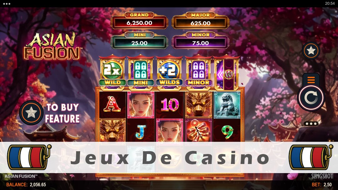 Démo de la machine à sous Asian Fusion
