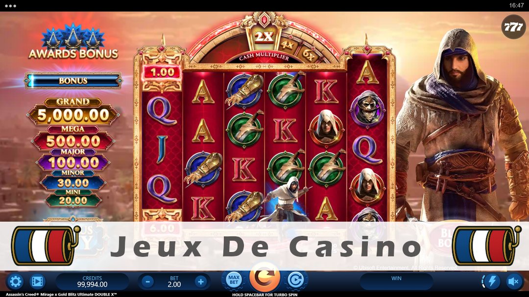 Démo de la machine à sous Assassins Creed Mirage x Gold Blitz Ultimate Double X
