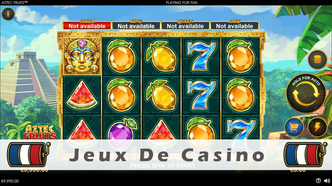 Démo de la machine à sous Aztec Fruits
