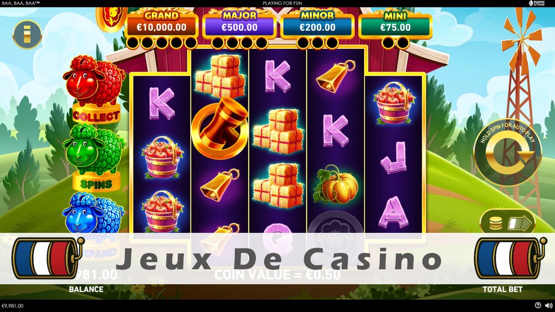 Démo de la machine à sous Baa, Baa, Baa
