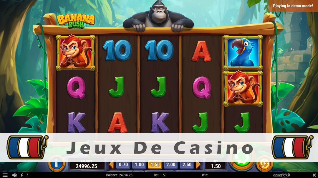 Démo de la machine à sous Banana Rush