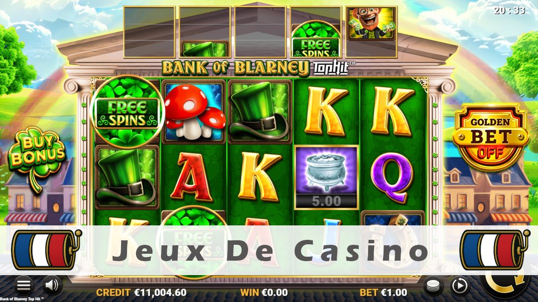 Démo de la machine à sous Bank of Blarney TopHit