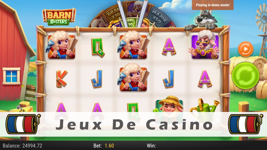 Démo de la machine à sous Barn Busters