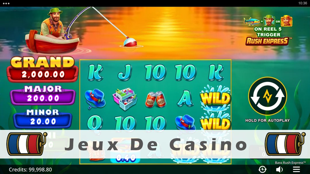 Démo de la machine à sous Bass Rush Express