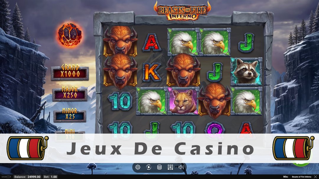 Démo de la machine à sous Beasts of Fire Inferno
