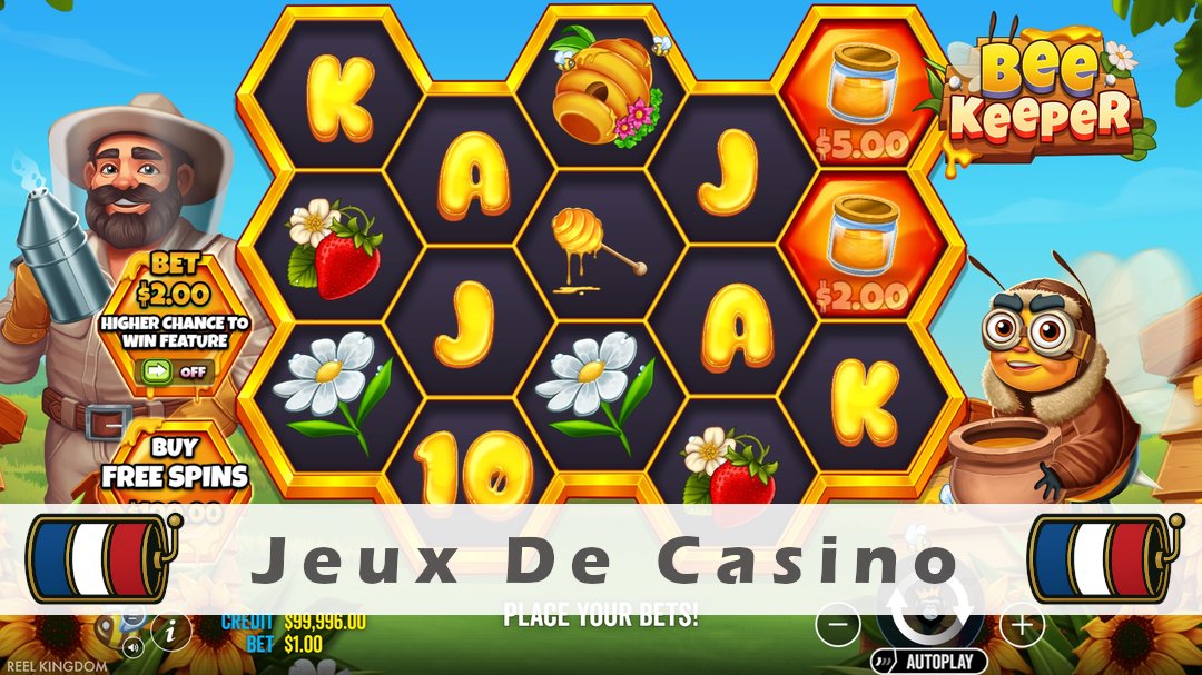 Démo de la machine à sous Bee Keeper