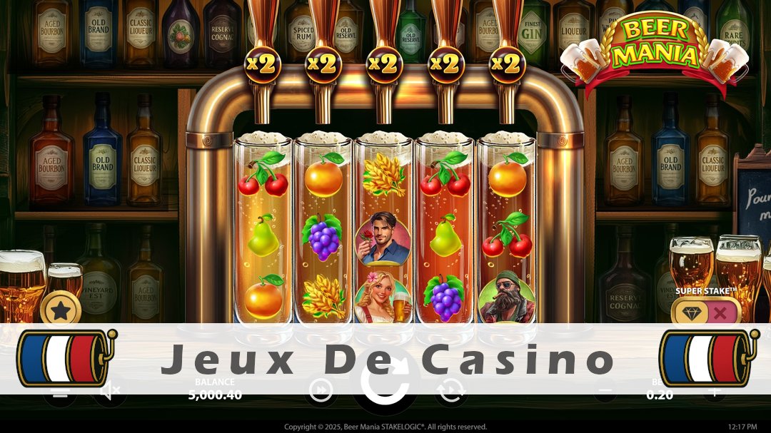 Démo de la machine à sous Beer Mania