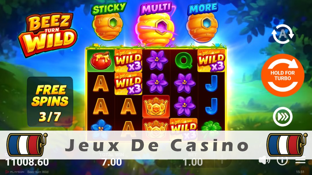 Démo de la machine à sous Beez Turn Wild