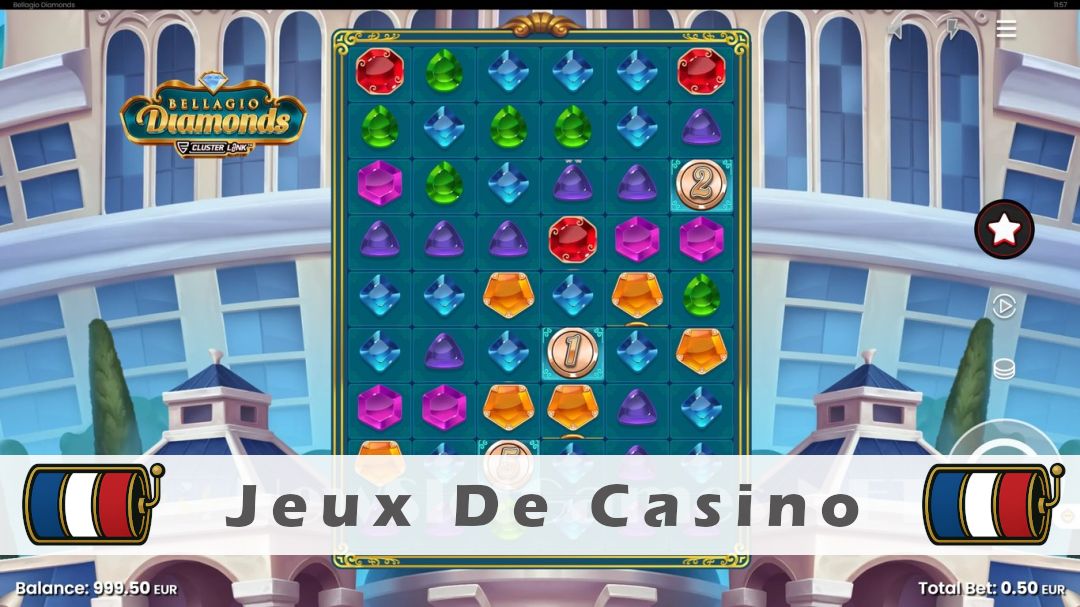 Démo de la machine à sous Bellagio Diamonds