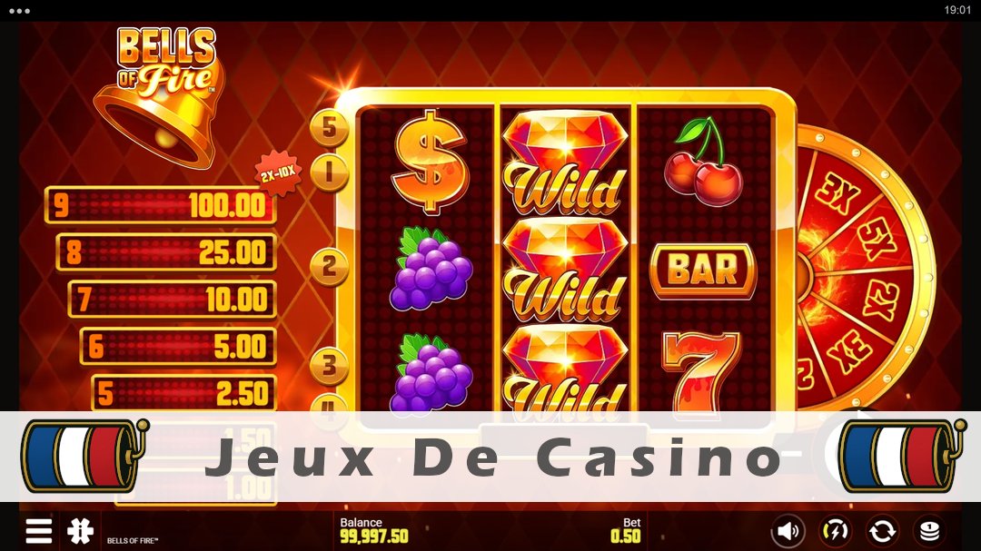 Démo de la machine à sous Bells of Fire