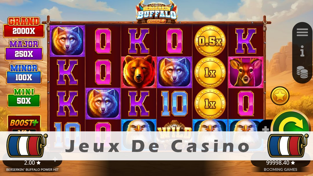 Démo de la machine à sous Beserkin Buffalo
