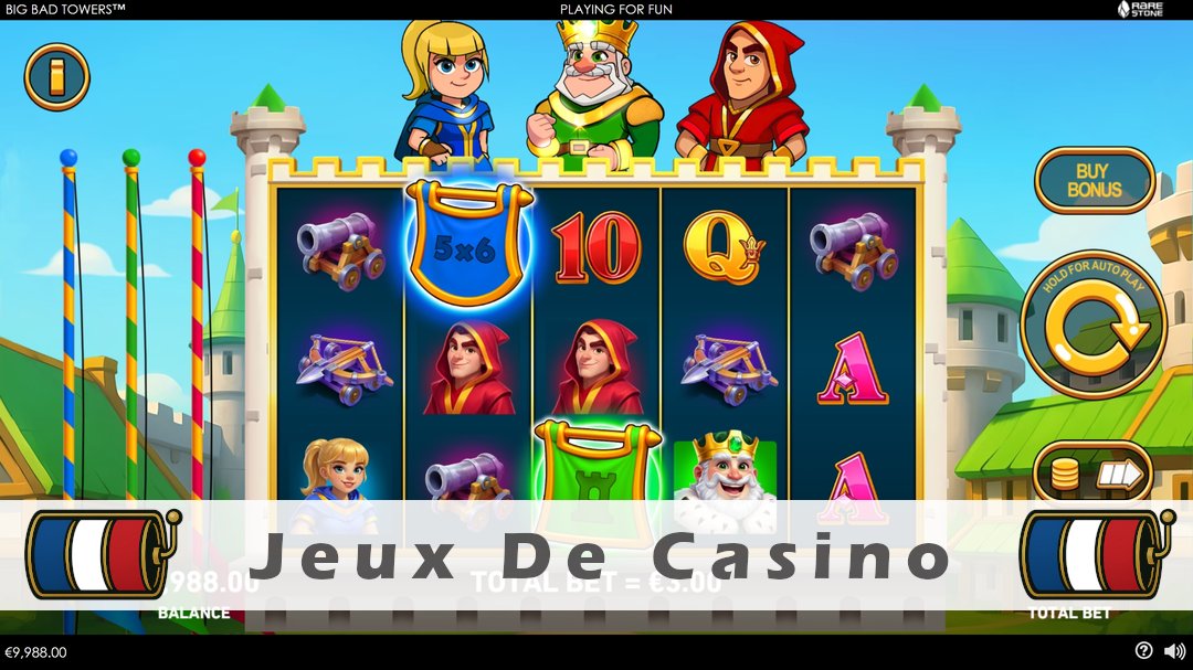 Démo de la machine à sous Big Bad Towers