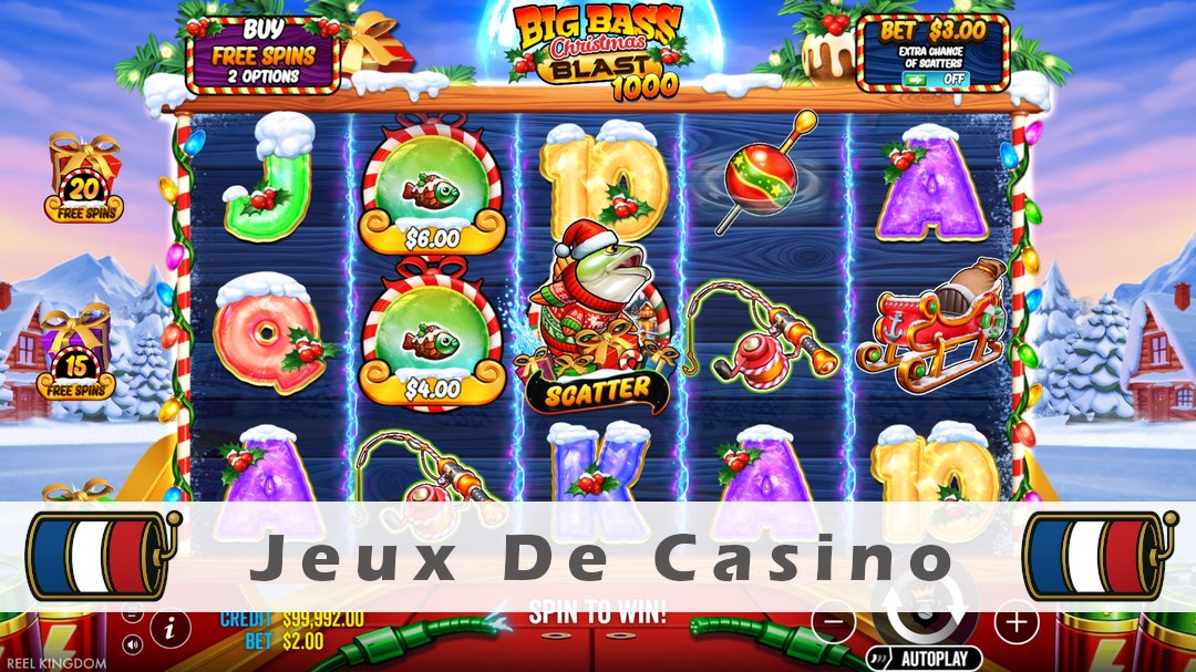 Démo de la machine à sous Big Bass Christmas Blast 1000