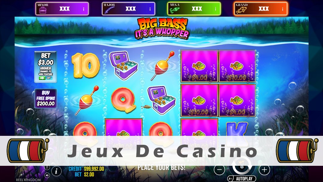 Démo de la machine à sous Big Bass Its a Whopper