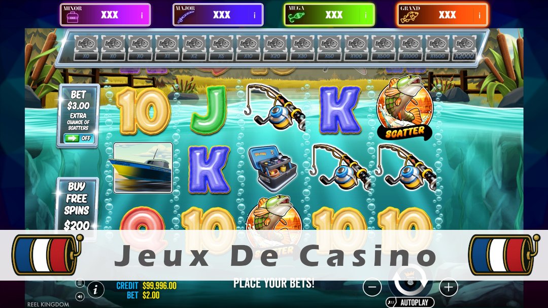 Démo de la machine à sous Big Bass Master Classic