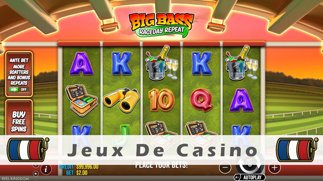 Démo de la machine à sous Big Bass Raceday Repeat