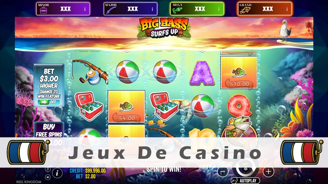 Démo de la machine à sous Big Bass Surfs Up