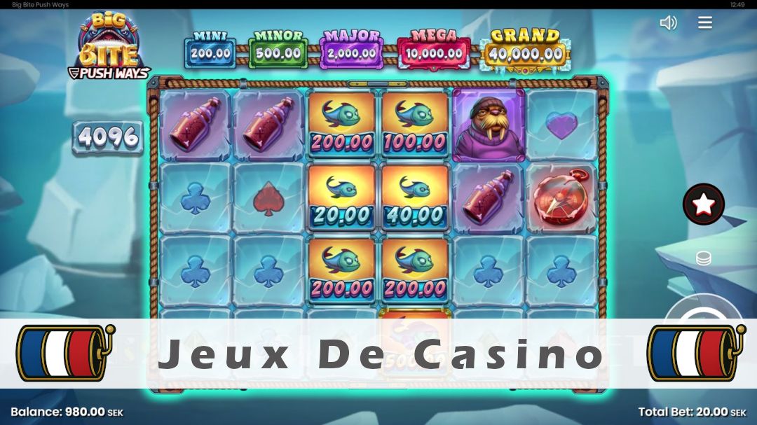 Démo de la machine à sous Big Bite Push Ways
