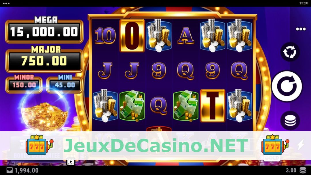 Démo de la machine à sous Big Bounty Gold