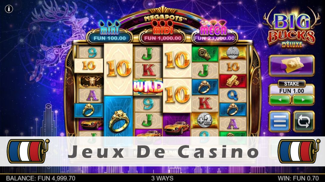Démo de la machine à sous Big Bucks Deluxe