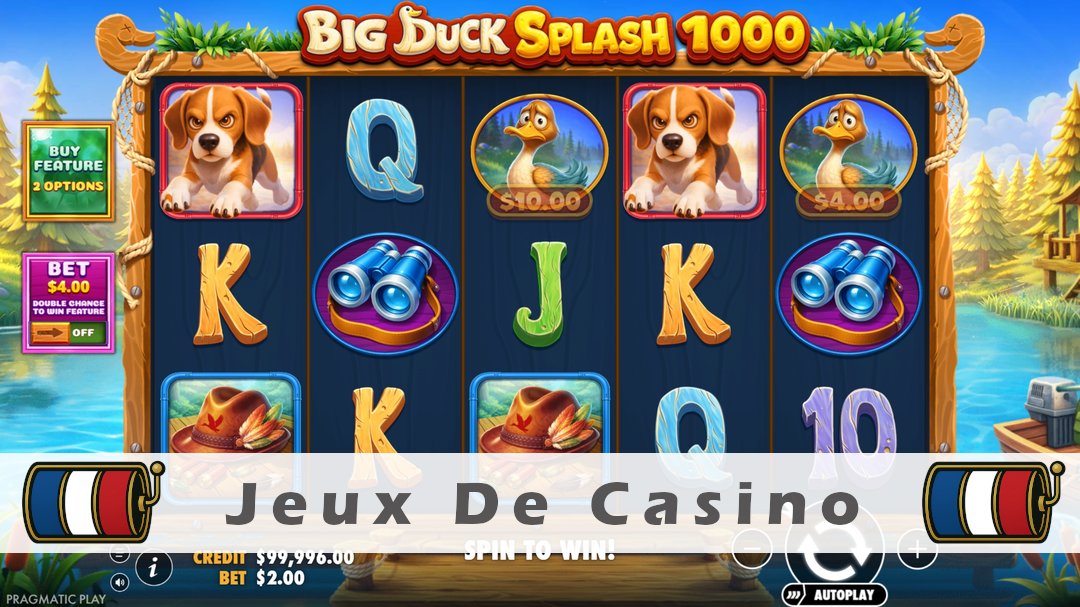 Démo de la machine à sous Big Duck Splash 1000
