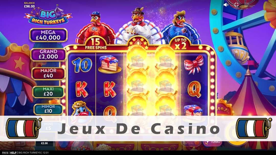 Démo de la machine à sous Big Rich Turkeys