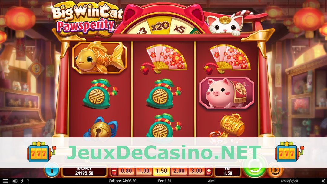 Démo de la machine à sous Big Win Cat Pawsperity
