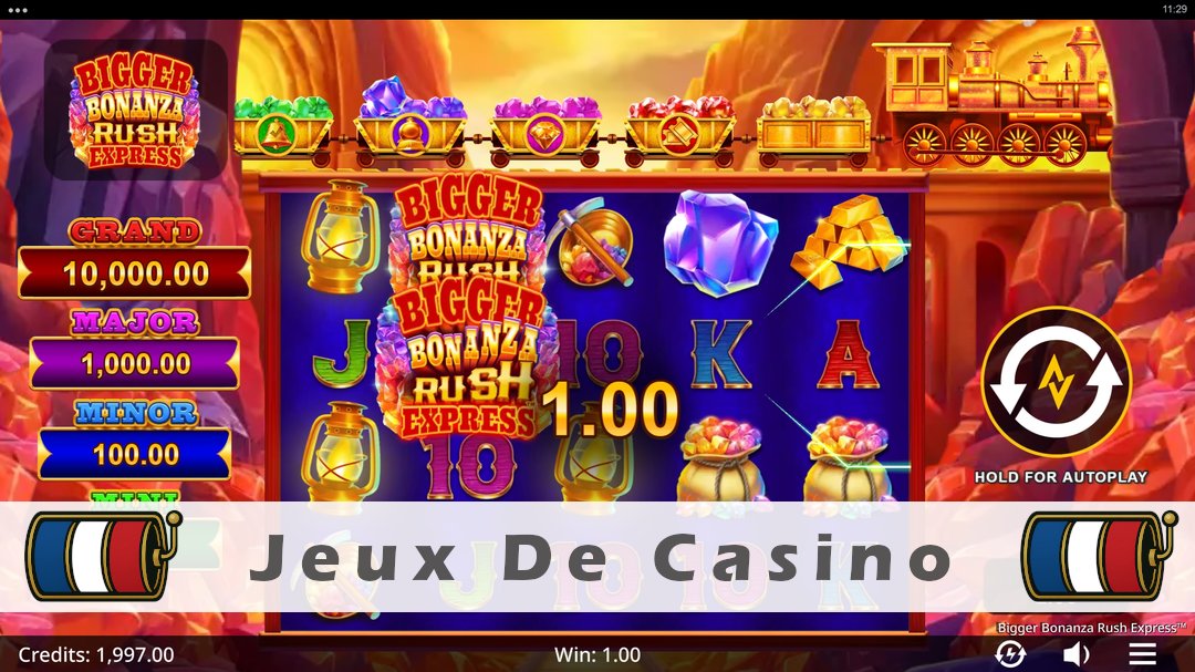 Démo de la machine à sous Bigger Bonanza Rush Express
