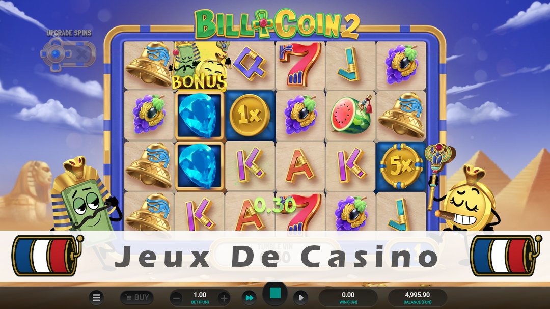 Démo de la machine à sous Bill & Coin 2 Mummy Mischief