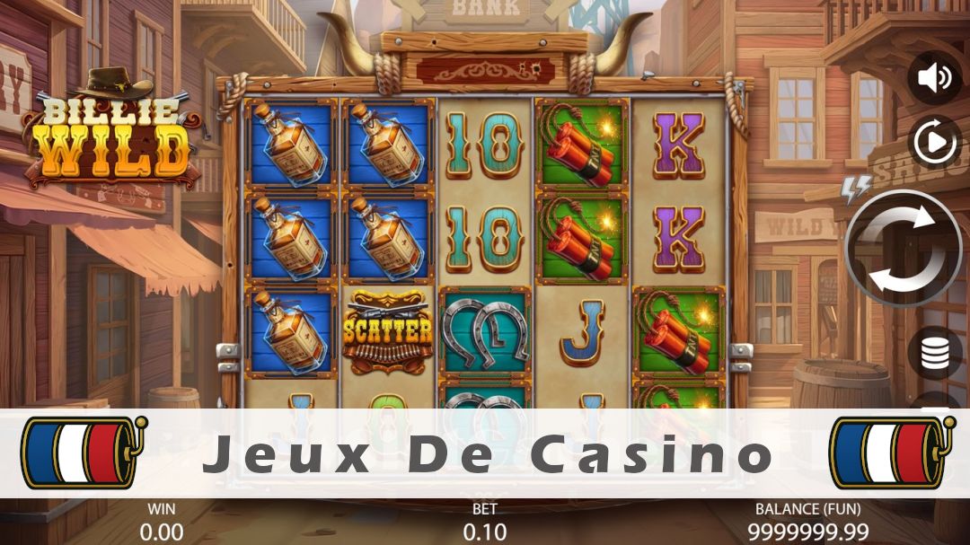 Démo de la machine à sous Billie Wild