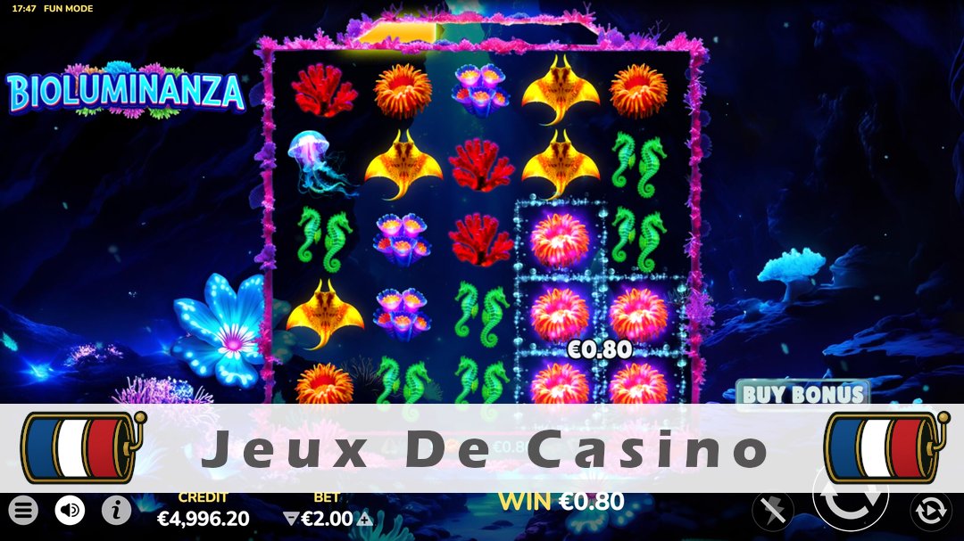 Démo de la machine à sous Bioluminanza