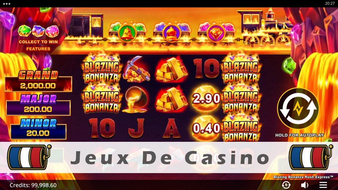 Démo de la machine à sous Blazing Bonanza Rush Express