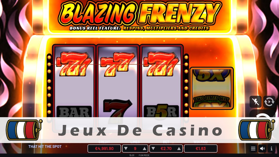 Démo de la machine à sous Blazing Frenzy