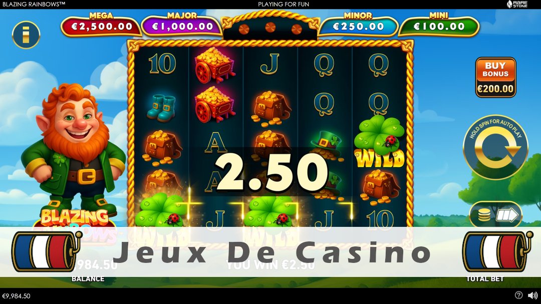 Démo de la machine à sous Blazing Rainbows
