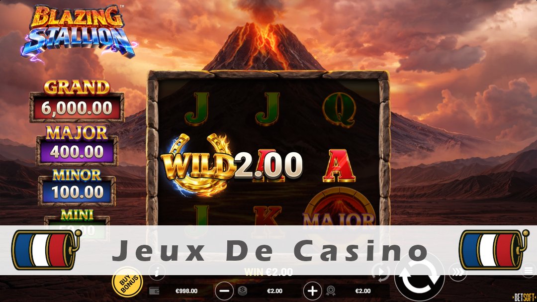 Démo de la machine à sous Blazing Stallion