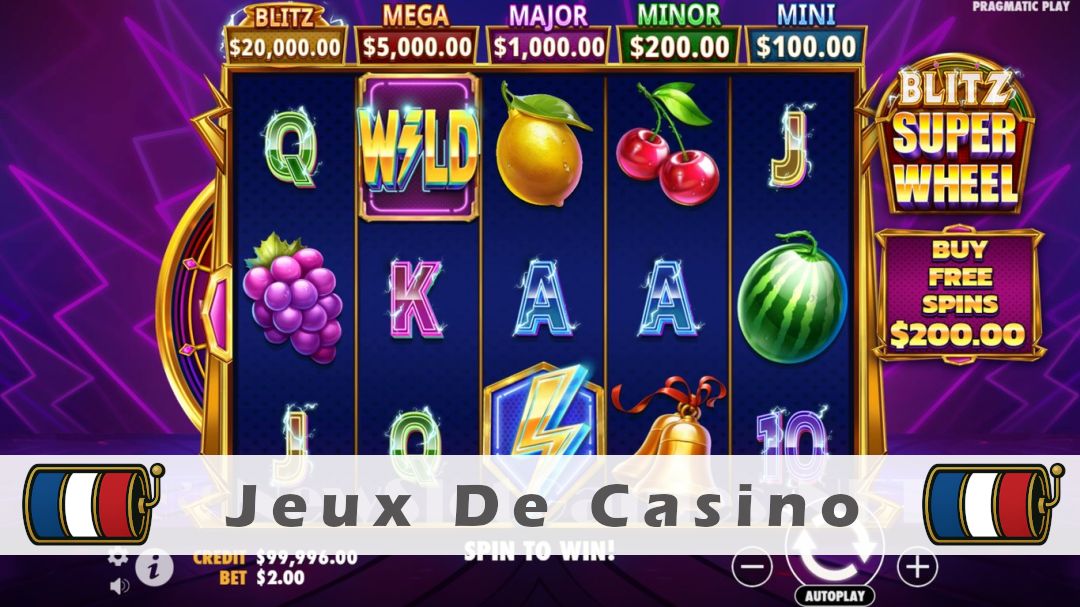 Démo de la machine à sous Blitz Super Wheel