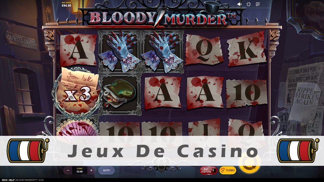 Démo de la machine à sous Bloody Murder