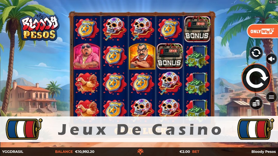 Démo de la machine à sous Bloody Pesos