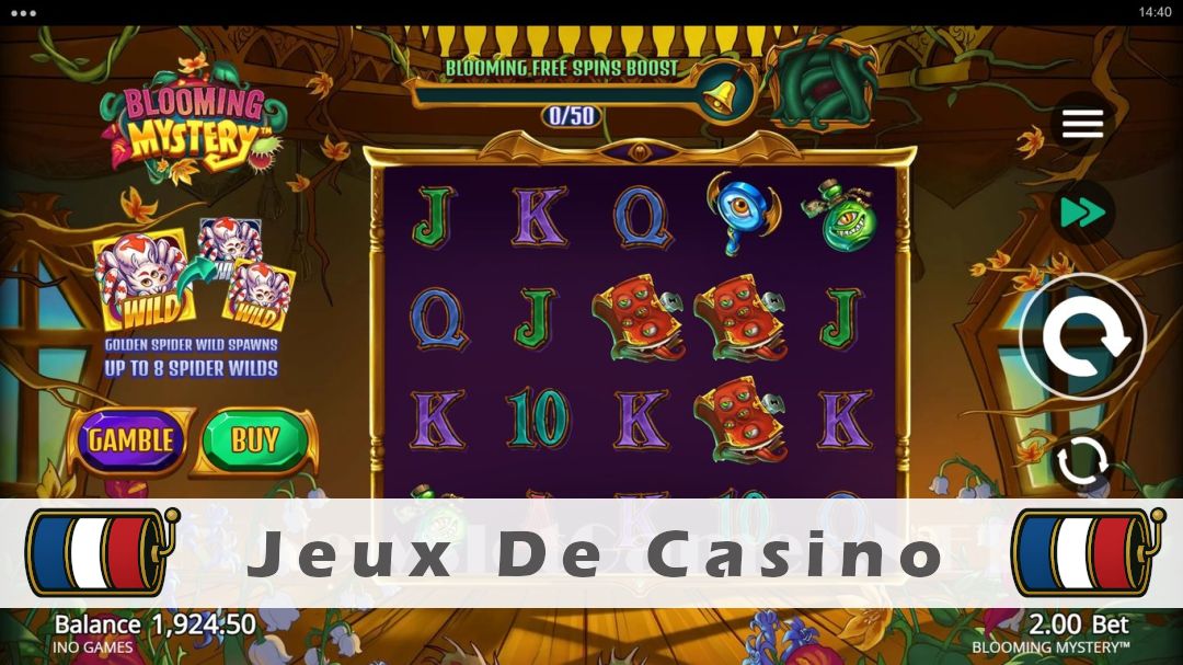 Démo de la machine à sous Blooming Mystery