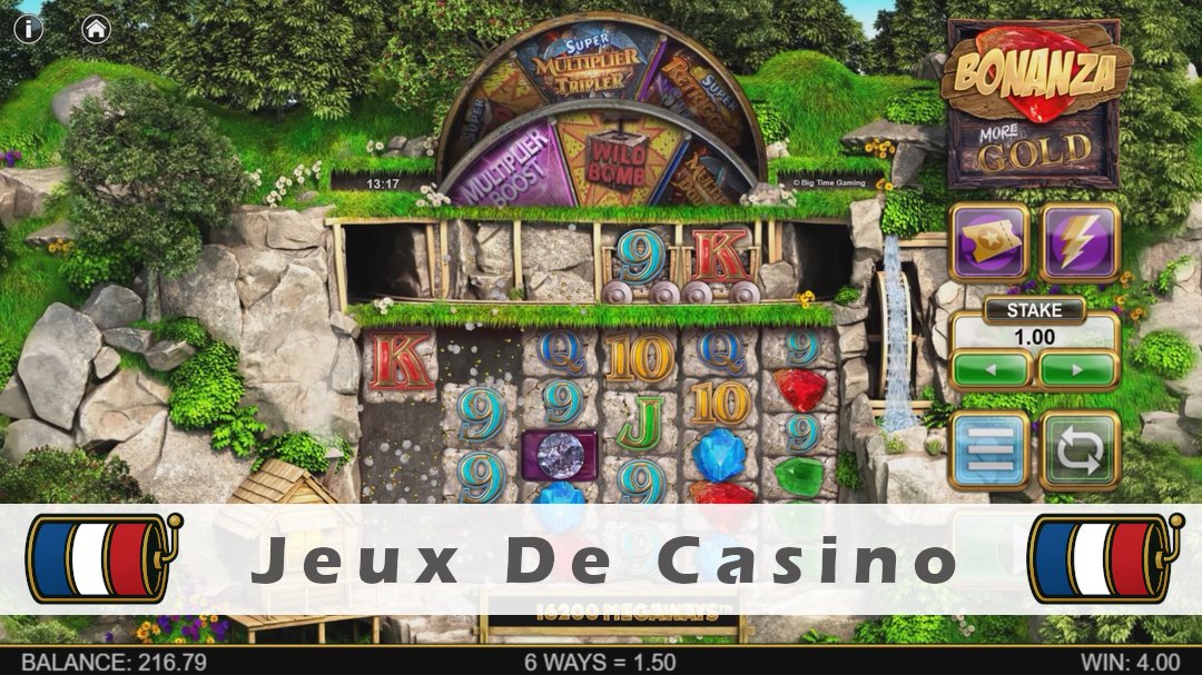 Démo de la machine à sous Bonanza More Gold