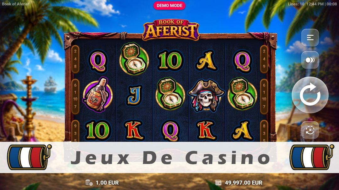 Démo de la machine à sous Book of Aferist