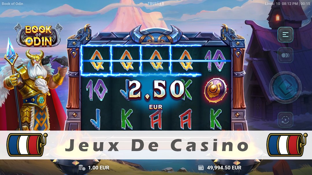 Démo de la machine à sous Book of Odin